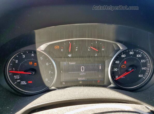 3GKALMEV5LL313810 2020 GMC TERRAIN Black Vista del cuadro de instrumentos