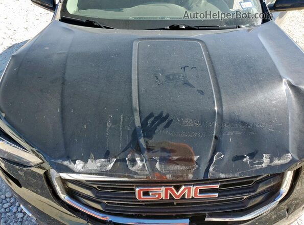 3GKALMEV5LL313810 2020 GMC TERRAIN Black Vista del compartimento del motor