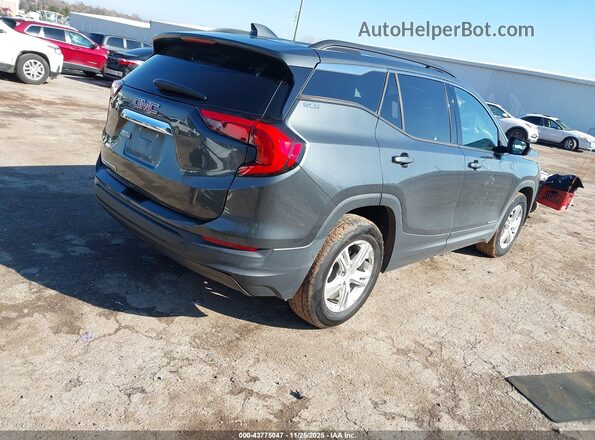 3GKALMEV6LL140377 2020 GMC TERRAIN Gray Trasero derecho