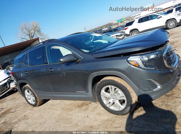 3GKALMEV6LL140377 2020 GMC TERRAIN Gray Vista interior trasera