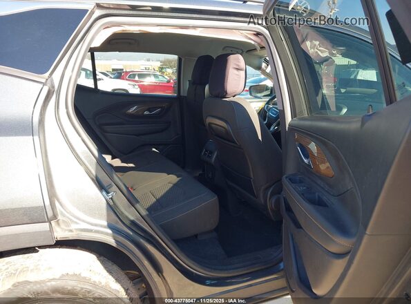 3GKALMEV6LL140377 2020 GMC TERRAIN Gray Vista de la etiqueta del VIN