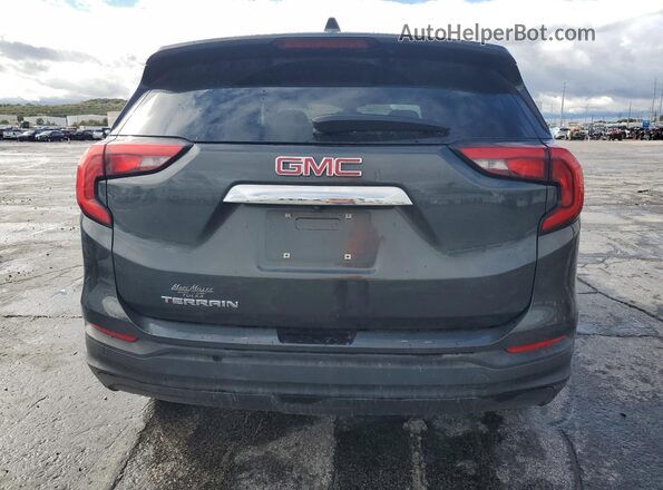 3GKALMEV7LL185537 2020 GMC TERRAIN Gray Widok z tyłu
