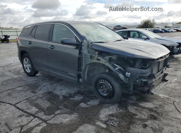 3GKALMEV7LL185537 2020 GMC TERRAIN Gray Przód prawy