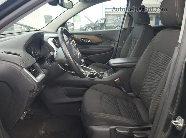 3GKALMEV7LL185537 2020 GMC TERRAIN Gray Widok wnętrza z przodu