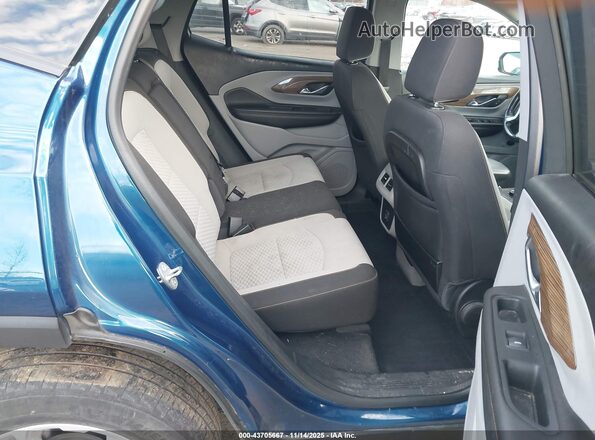 3GKALMEV7ML386596 2021 GMC TERRAIN Blue Vista de la etiqueta del VIN
