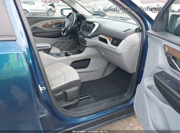 3GKALMEV7ML386596 2021 GMC TERRAIN Blue Vista interior delantera
