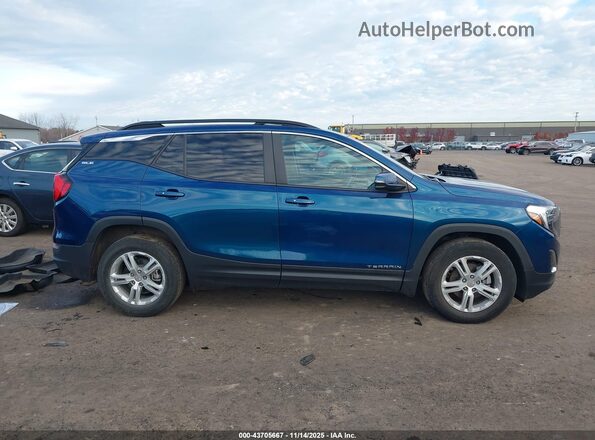 3GKALMEV7ML386596 2021 GMC TERRAIN Blue Vista interior trasera