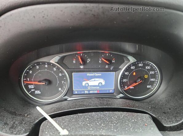 3GKALMEV7NL292011 2022 GMC TERRAIN Черный Вид щитка приборов