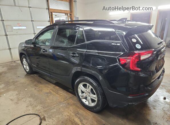 3GKALMEV7NL292011 2022 GMC TERRAIN Черный Задняя левая четверть