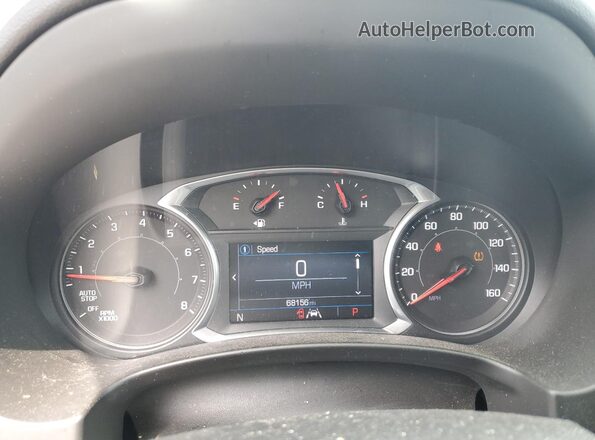 3GKALMEV8LL170321 2020 GMC TERRAIN Black ხელსაწყოთა პანელის ხედი