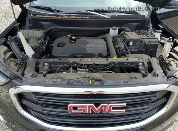 3GKALMEV8LL170321 2020 GMC TERRAIN Black ძრავის განყოფილების ხედი