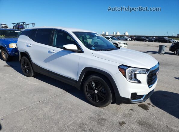3GKALMEV8NL305154 2022 GMC TERRAIN Белый Передняя правая четверть