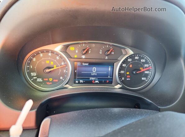 3GKALMEV8NL305154 2022 GMC TERRAIN Белый Вид щитка приборов