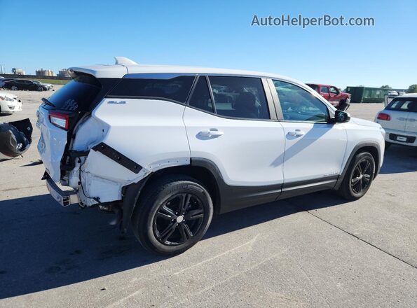 3GKALMEV8NL305154 2022 GMC TERRAIN Белый Задняя правая четверть
