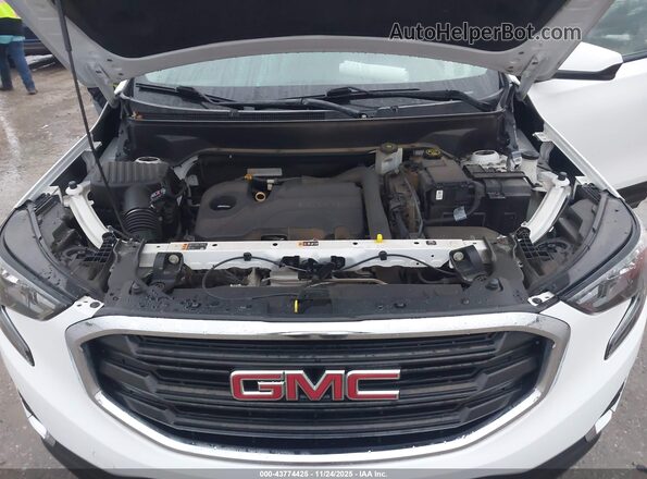 3GKALMEV9JL371710 2018 GMC TERRAIN White Հետևի տեսք
