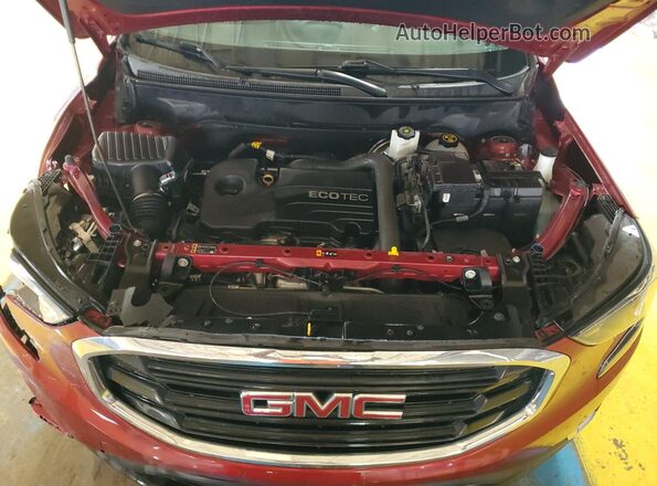 3GKALMEV9LL193431 2020 GMC TERRAIN Бордовый Вид подкапотного пространства