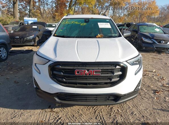 3GKALMEV9ML311625 2021 GMC TERRAIN White Вид задньої частини салону