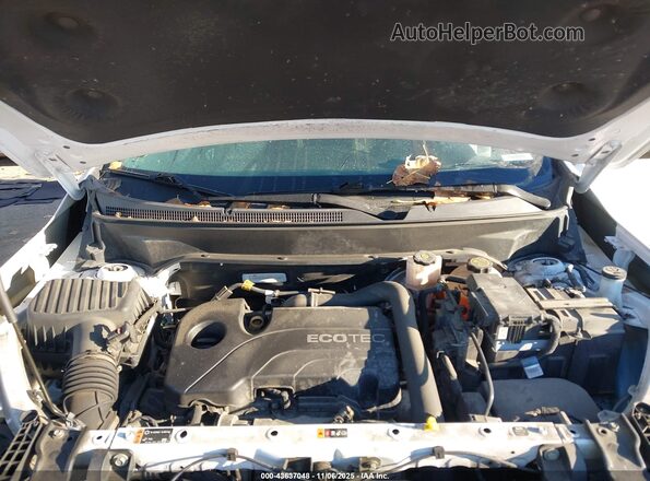 3GKALMEV9ML311625 2021 GMC TERRAIN White Вид ззаду