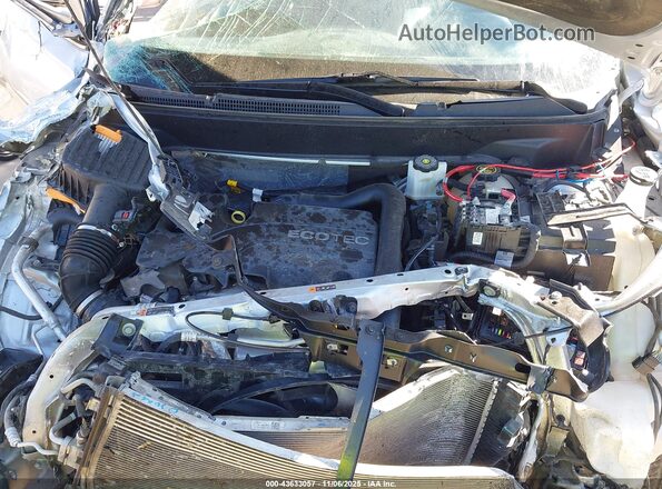 3GKALMEVXNL257642 2022 GMC TERRAIN Серебряный Вид сзади