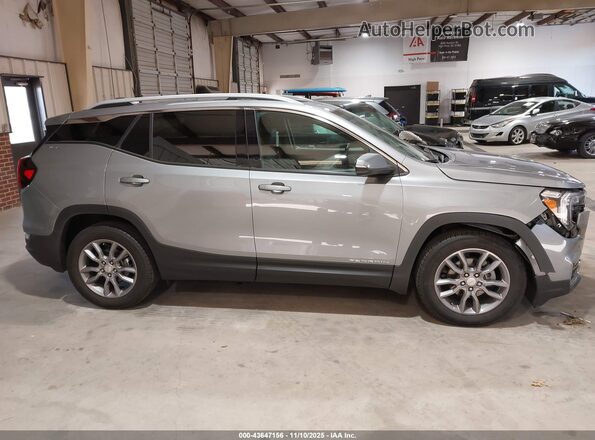 3GKALPEG0PL225675 2023 GMC TERRAIN Silver Սալոնի հետևի տեսք