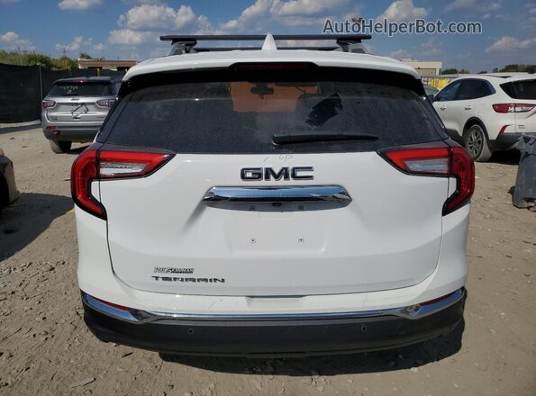 3GKALPEG6PL225003 2023 GMC TERRAIN White Вид ззаду