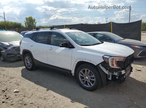3GKALPEG6PL225003 2023 GMC TERRAIN White Передня права чверть