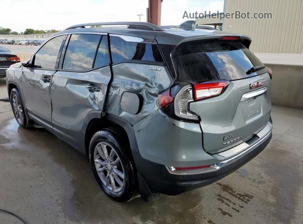 3GKALPEGXRL297213 2024 GMC TERRAIN Silver Задня ліва чверть