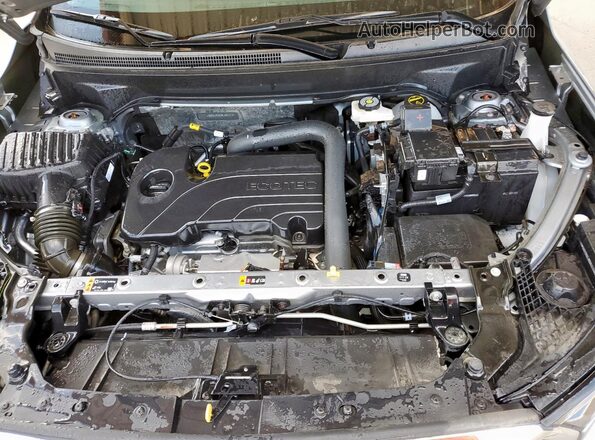 3GKALPEGXRL297213 2024 GMC TERRAIN Silver Вид задньої частини салону