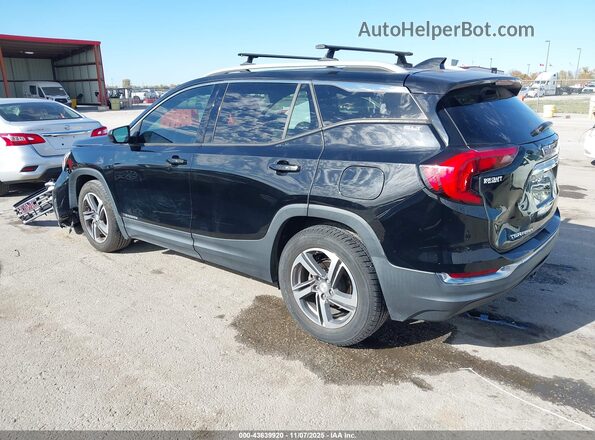 3GKALPEV2KL334906 2019 GMC TERRAIN Black Հետևի ձախ