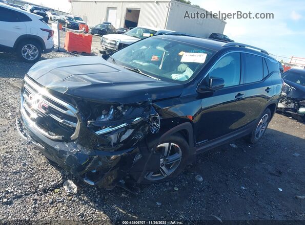 3GKALPEV2ML329286 2021 GMC TERRAIN Black Front left