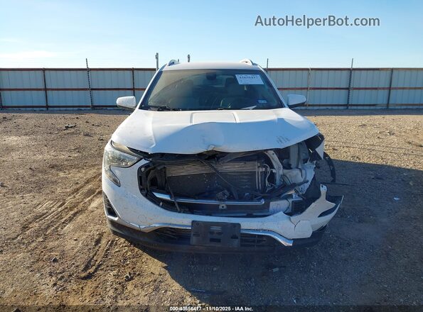 3GKALPEV4LL132683 2020 GMC TERRAIN White Vista interior trasera