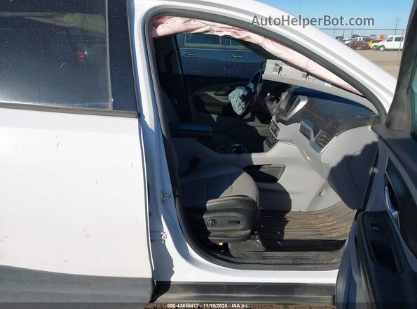 3GKALPEV4LL132683 2020 GMC TERRAIN White Vista interior delantera