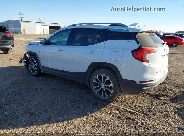 3GKALPEV4LL132683 2020 GMC TERRAIN White Trasero izquierdo