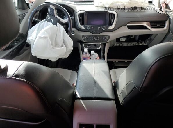 3GKALPEV4NL111626 2022 GMC TERRAIN Белый Вид панели приборов