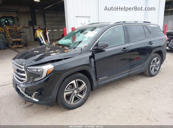 3GKALPEV5ML390082 2021 GMC TERRAIN Black Передня ліва чверть