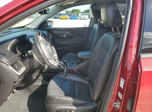 3GKALPEV8ML305204 2021 GMC TERRAIN Red Widok wnętrza z przodu