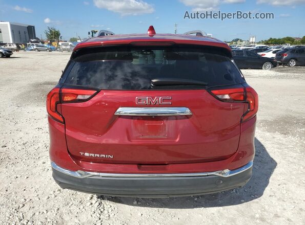 3GKALPEV8ML305204 2021 GMC TERRAIN Red Widok z tyłu