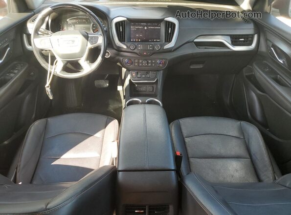 3GKALPEV8ML305204 2021 GMC TERRAIN Red Widok deski rozdzielczej