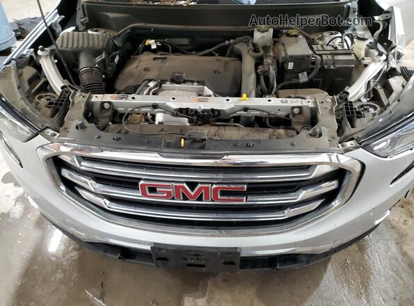 3GKALPEXXLL246446 2020 GMC TERRAIN Серебряный Вид подкапотного пространства