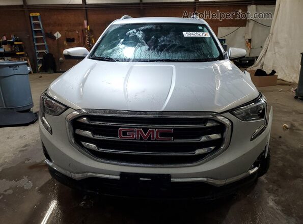 3GKALPEXXLL246446 2020 GMC TERRAIN Серебряный Вид спереди