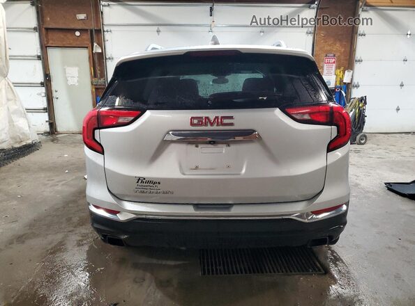 3GKALPEXXLL246446 2020 GMC TERRAIN Серебряный Вид сзади