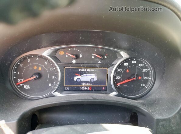 3GKALSEX3LL224145 2020 GMC TERRAIN Черный Вид щитка приборов