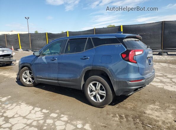 3GKALTEG2RL359308 2024 GMC TERRAIN Blue Հետևի ձախ