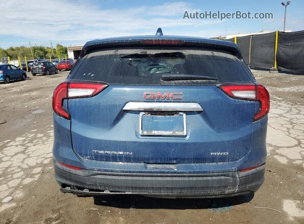 3GKALTEG2RL359308 2024 GMC TERRAIN Blue Հետևի տեսք