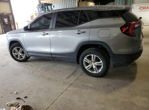 3GKALTEG7RL259592 2024 GMC TERRAIN Gray Trasero izquierdo