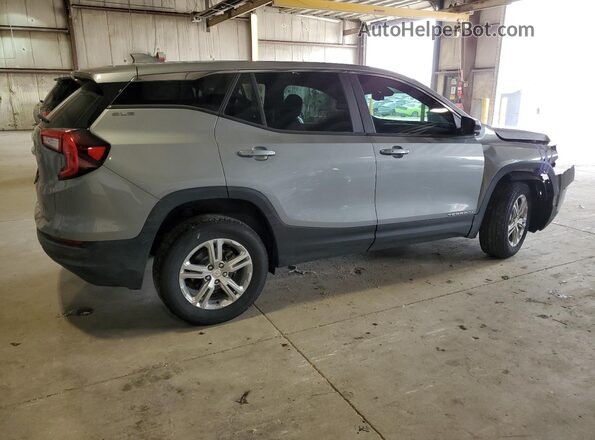 3GKALTEG7RL259592 2024 GMC TERRAIN Gray Trasero derecho