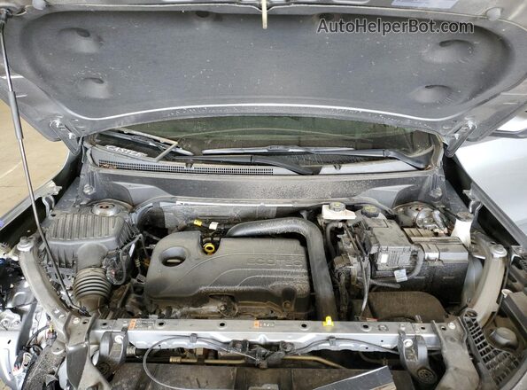 3GKALTEG7RL259592 2024 GMC TERRAIN Gray Vista del compartimento del motor
