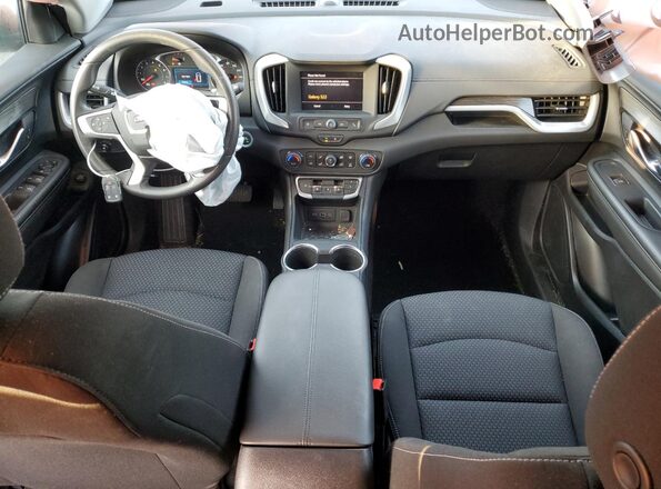 3GKALTEG8RL377943 2024 GMC TERRAIN Красный Вид панели приборов