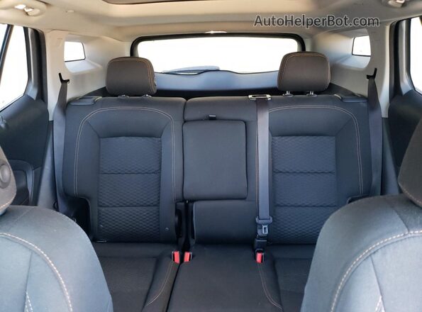 3GKALTEV3LL299402 2020 GMC TERRAIN Black Vista de los asientos traseros