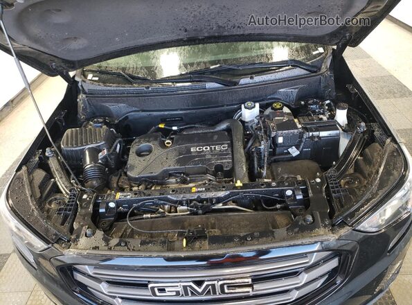 3GKALTEV3LL299402 2020 GMC TERRAIN Black Vista del compartimento del motor